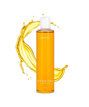 MOMOTARO APOTHECA Nourishing Versatile Body Oil for Every Body, Everywhere, Everyday with Jojoba, Argan, and Sweet Almond Oils - 177 ml | 6 fl oz