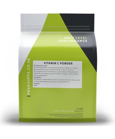 Vitamin C Powder 250g - Pure BP Grade | Packaging May Vary | 250g - 1 Pack - Buy Online on GoSupps.com