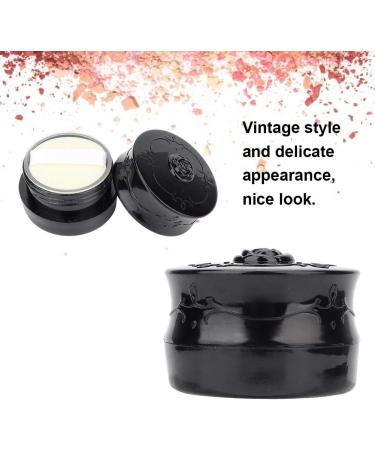 Loose Powder Container Powder Container with Powder Puff Vintage Rose Empty Makeup Loose Powder Dispenser Box for Women and Girls Makeup (Black) - Buy Online on GoSupps.com
