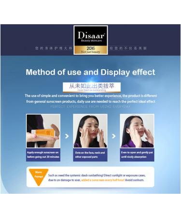 DISAAR SPF 60+ Moistening Sunblock Sunscreen Cream 80ml - For Dry Sensitive Skin - Buy Online on GoSupps.com