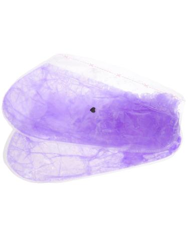 FOMIYES 1 Pair Hand Wax Set Foot Wax Set Wax Diy Spa Paraffin Cover Hand Foot Care Tools Heated Mittens Feet Plastic Cover Spa Cover Foot Wrapping Cover Wax Cover Piguet Cosmetic 33x19.2x0.8cm Violet
