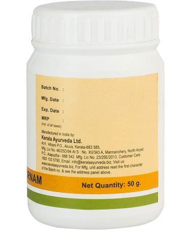 Glamorous Hub Kerala Ayurveda Triphala Choornam 50g Authentic Herbal Wellness | Free International Shipping - Buy Online on GoSupps.com