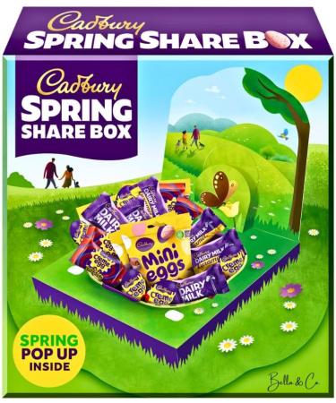 Chocolate Easter Spring Share Box | Chocolate Easter Egg 2023 | Creme Eggs | Perfect for Egg Hunt | Chocolate Gifts | Thank You Gifts | Easter Party | 450g. - Buy Online on GoSupps.com
