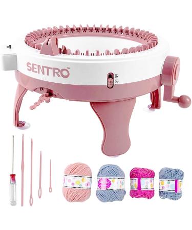 SENTRO Knitting Machine 22 Needles Smart Weaving Loom Round Knitting Device  for Scarf Hat Sock Wholesale