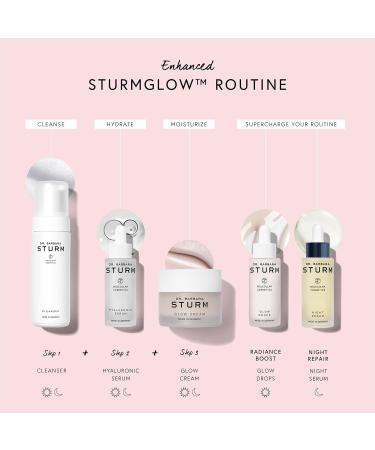 Glow Cream 1.7 Fl Oz Hydrating Face Cream Radiance Boosting Moisturizer Plumps Skin and Refines Pores for Instant Luminous Glow Luxury Skincare By Dr. Barbara Sturm - Buy Online on GoSupps.com