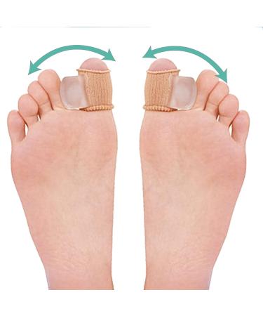 Hessenboom Overlapping Bunion Corrector with Lining for Hallux Relief Separators Fiber Spacers - Buy Online on GoSupps.com