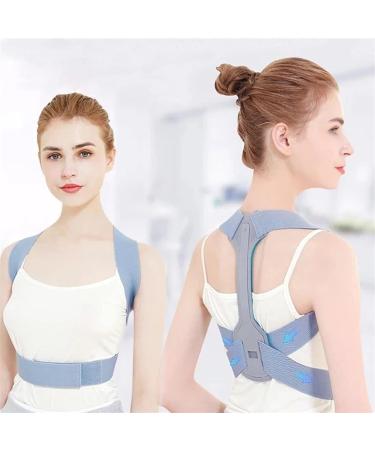 Back Pain Relief Posture Correction Student/Adults/Posture Corrector Clavicle Spine Shoulder Support Belt (Size : M) () - Buy Online on GoSupps.com