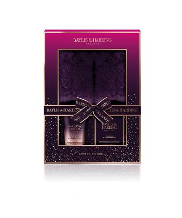 Baylis & Harding Wild Fig & Pomegranate Luxury Slipper Gift Set (Pack of 1) - Vegan Friendly