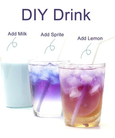 Plant Gift Dried Blue Butterfly Flowers Tea Dried Blue Flowers Edible Flowers Dragon Flower Butterflies Tea Recipes Food Coloring 40G/1.41oz - Buy Online on GoSupps.com