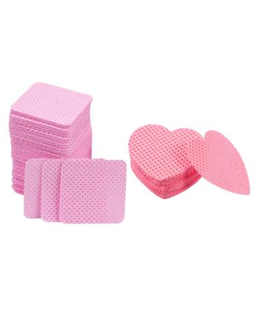 FRCOLOR FRCOLOR 400 Sheets Nail Cotton Makeup Remover Wipes Gel Cotton Pad Non Lint Wipes For Gel Nails Travel Size Paint Stripping