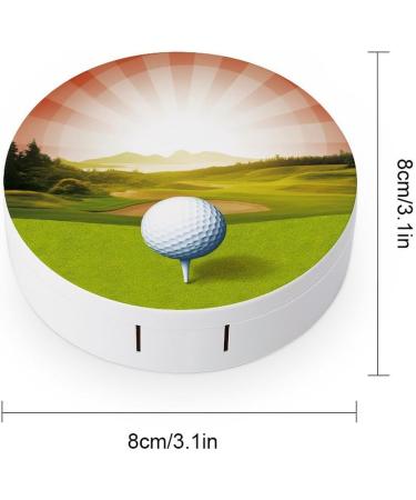 Portable Golf Sport Contact Lens Case | Travel-Friendly Storage Box for Lenses - Buy Online on GoSupps.com