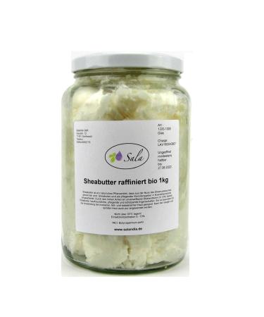 Sala Shea Butter refined Botyrospermum Parkii ORGANIC 1000 g (1 kg (1 pack))