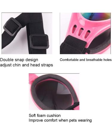 3Pcs Stylish Pet Glasses Cool Dog Sunglasses Dog Doggles Waterproof Windproof Eyewear UV Protection Sunglass for Doggy Puppy - Buy Online on GoSupps.com
