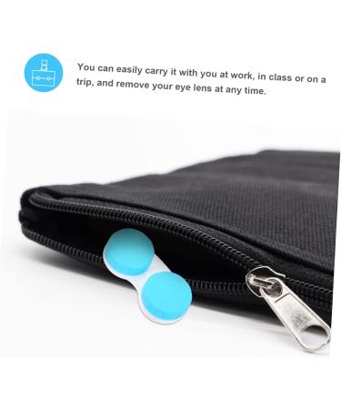 Heallily 30pcs Contact Lenses Storage Holder Travel Containers for Left & Right Eyes (Mixed Colors) | Essential Accessories for Eye Care - Buy Online on GoSupps.com