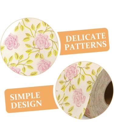 2 Rolls Floral Party Toilet Paper Novelty Flower Fake Money Toilet Paper Roll Wood Pulp Rose Toilet Paper for Home Office Restaurant Hotel Travel Decorative Toilet Paper - Buy Online on GoSupps.com