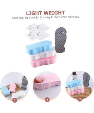 minkissy 3 Sets Children's Bath Sponge Bath for Shower Bath Accessory Sponge for Bathing Bath Tub Accessory Bath Accessories Body Scrubber Supply PVA Clean Sponge Brush 3D - Buy Online on GoSupps.com