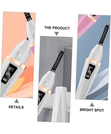 DOITOOL Eyelash Curler Lash Curling Tools Lash Tool Beauty Salon Supplies Electric Tool Eyelash Beauty Tool Power Tools Electric Lash Curler Abs Miss Curling Iron Mini White - Buy Online on GoSupps.com
