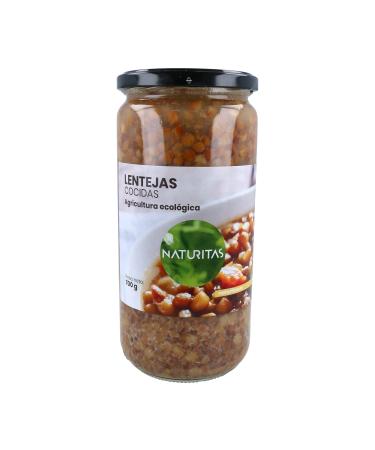 Naturitas Organic Baked Lenses 720 g Naturites | Protein Fountain | Ideal for Salads | Quick to Cook | Eco
