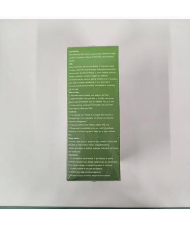 Detox Foot Patches - 20PC Wormwood Foot Plasters for Blood Circulation Tiredness Relief & Improved Sleep - Buy Online on GoSupps.com