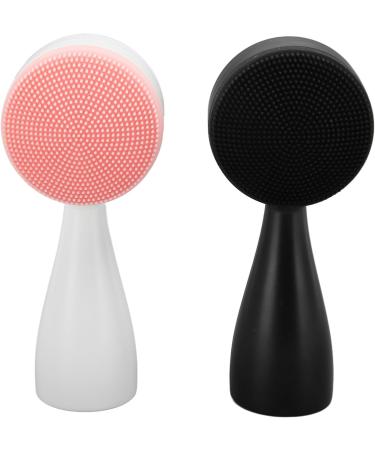 Facial Deep Cleansing Brush Double Sided Soft Bristles Exfoliating Manual Face Brush for Travel - Buy Online on GoSupps.com