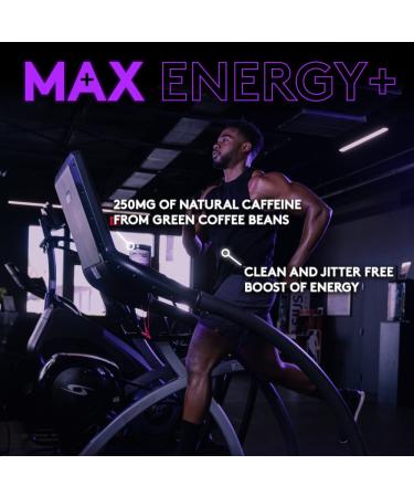 AminoLean MAX Pre Workout - Intense Energy, Massive Pumps, Laser Focus - Sweet Peach Flavor | Natural Caffeine, Nitric Oxide, Beta Alanine, BCAAs, Nootropics - 25 Servings - Buy Online on GoSupps.com