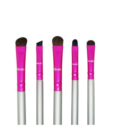 Glitter Makeup Brushes For Primer - And Pressed Eye Shadow Glitters On Metallic Eyeshadow Application On Eyelids Cut Crease For Blending Loose Glitters Perfect Lines On Eye Lids Effortlessly Blend & Shade Eyes Creases Bl...