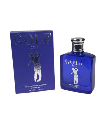 Golf Series Cologne - Blue Fragrance for Men by Secret Plus 100 ml / Eau De Parfum Natural Spary Vaporizateur Basil Fresh Orange 3.4 Fl Oz (Pack of 1)