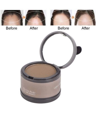 Shop Hairline Powder for Women & Men - Light Coffee Hair Shadow Cover Up | Fill Out Your Hairline - Buy Online on GoSupps.com
