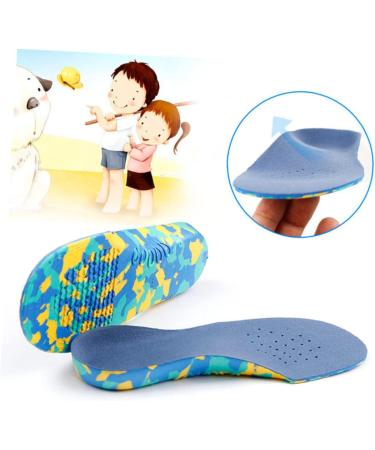 Children's Flatfoot Orthotics Insoles - High Arch Support Breathable & Sweat-Absorbing Shoe Pads for Kids Men & Women - Size 4 - Buy Online on GoSupps.com