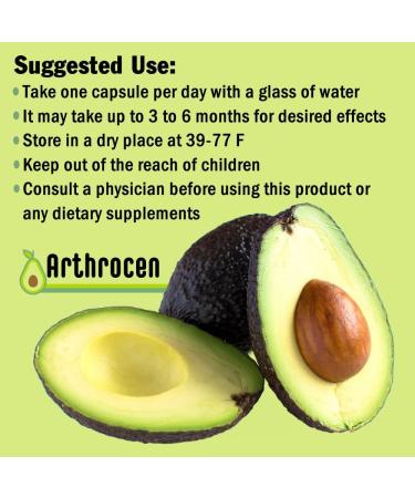 EVO Vegan Joint Health Supplement - 300mg Avocado Soy Unsaponifiable - 60 Day Supply - One Capsule Per Day - Vegan - 60 Count - Buy Online on GoSupps.com