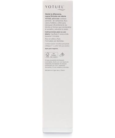 Yotuel All-in-One Snowmint Whitening Toothpaste - NEW 75ml | Best International Shipping & Whitening Results - Buy Online on GoSupps.com