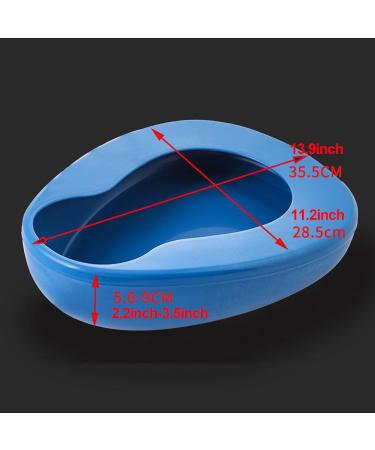 NEDLON Bedpan for Men and Ladies Bed Potty Urinal Unisex Bed Pan for Bedbound Elderly Disabled and Handicapped Users (Color : White) - Buy Online on GoSupps.com