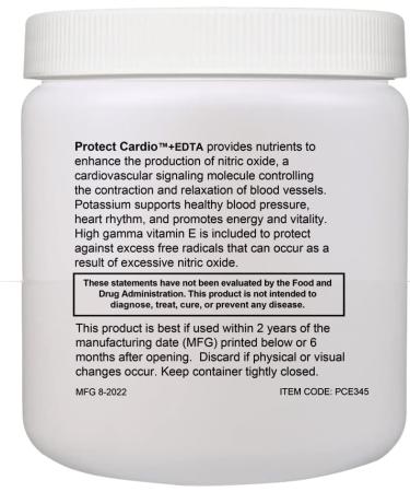 Protect Cardio +EDTA - 30 Servings | Arginine Citrulline & Natural Ingredients | Sugar-Free Formula for Heart Health - Buy Online on GoSupps.com