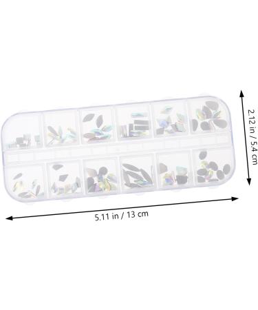 COHEALI 1 Box Diy Diamond Nail Art Set Nail Salon Decor Diy Charms Nail Charms Manicure Decoration Nail Art Embellishment Nail Rhinestones Decor Nail Decors Girl Supplies Metal - Buy Online on GoSupps.com