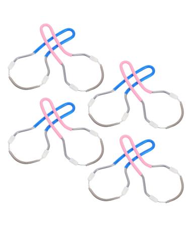 ABOOFAN 8 pi ces pilateur Manuel Ressort pour Visage Femmes pilation Douce et Portable pour L vres Menton et Joues Kit R utilisable et Facile Nettoyer