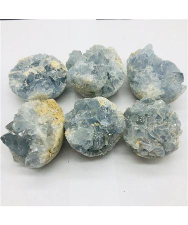 Home Decoration Natural Celestite geode Quartz Cluster Crystal Specimen Stones Home Goods (Size : 220-260g) - Buy Online on GoSupps.com
