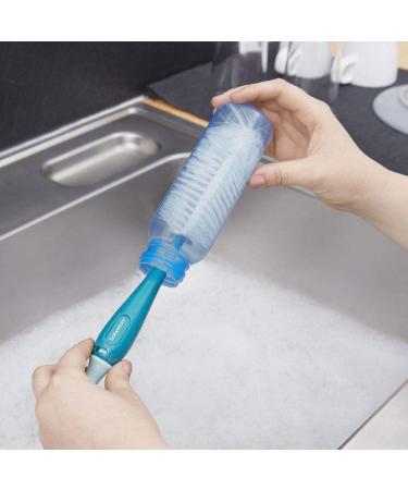 Babymoov 2-in-1 Baby Bottle Brush - Efficient Cleaning Solution for New Parents - Buy Online on GoSupps.com