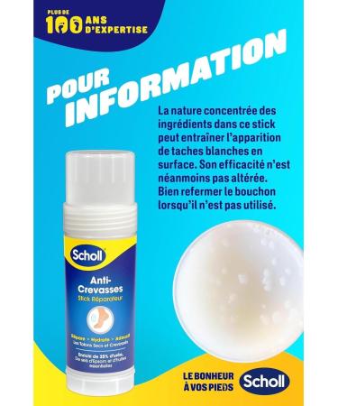 SCHOLL Pack of 5 Crack Repair Sticks - Repairs Moisturizes and Softens Dry Heels - Buy Online on GoSupps.com