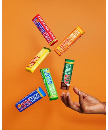  Tony's Chocolonely Tony's Chocolonely Chocolat noir 51% amande et sel de mer 47g Fairtrade - Buy Online on GoSupps.com
