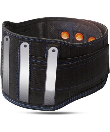 Bedaw lower back support self-heated pain relief double train-loving vertebrae sciatica spinal stenosis scoliosis or herniated disc 2023 XL