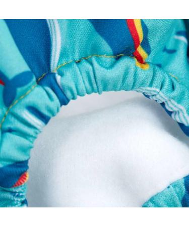 TotsBots Reusable Swim Pants 12-18 Months - Rainbow Whale Design - UK Made, Pool Safe & Stretchy Fabric - Buy Online on GoSupps.com
