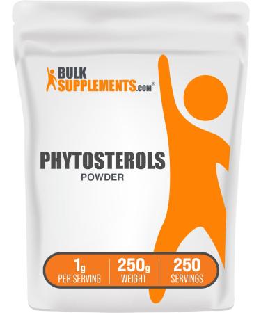 BulkSupplements.com Phytosterols Powder - Phytosterols Supplement Beta Sitosterol Supplement - Sourced from Soy Gluten Free 1g per Serving 250g (8.8 oz) (Pack of 1) 8.8 Ounce (Pack of 1)