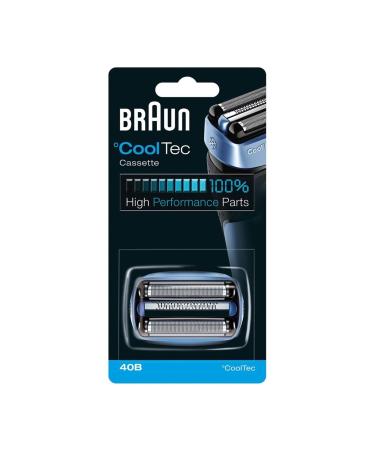 Braun 40B Replacement Blade Head for CoolTec shavers