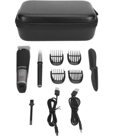 Men's Electric Hair Clippers Set | Frequency Conversion 2-Speed Hair Trimmer & Nose Trimmer | Portable Low Noise for Salon Use - International Shipping Available - Buy Online on GoSupps.com