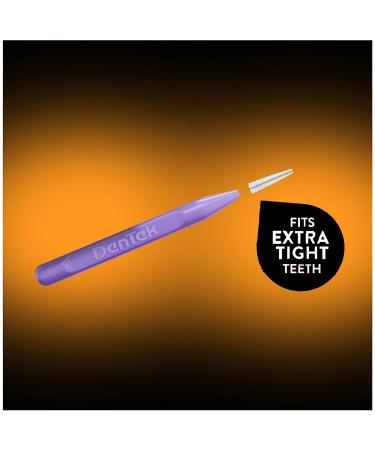 DenTek Slim Brush Interdental Cleaners - Mint Flavor - 32 Count (Pack of 3) - For Extra Tight Teeth - Buy Online on GoSupps.com