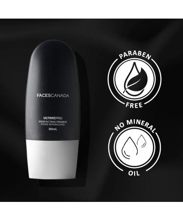 FA..CES/ CANADA Ultime Pro Perfecting Primer 30 ml | Lightweight Pore Minimizing Face Primer | Makes Makeup Long lasting | Blurs Pores Fine Lines & Imperfections | Blends Smoothly | Oil Free Matte Look - Buy Online on GoSupps.com