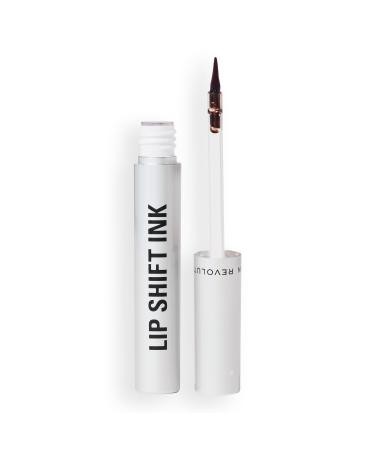 Revolution Lip Shift Ink Peel Off Lip Liner Stain Liner l vres longue tenue fini mat Vegan Rose Inked 1.8 ml 1.8 ml (Lot de 1) Rose Inked