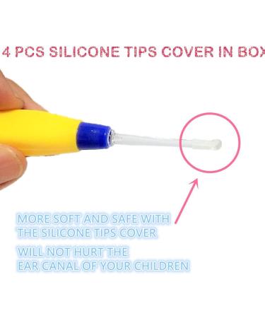 4PCS LED Ear Cleaner Tool for Kids and Adults - Ear Wax Removal Kit with LED Lighting for Safe and Effective Ear Cleaning - Buy Online on GoSupps.com
