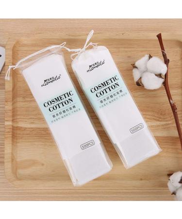 TOSSPER 500pcs/Bag Korean Facial Organic Cotton Pads Face Cleansing Cosmetic Remover Makeup Tissue Beauty Skin Care - Buy Online on GoSupps.com