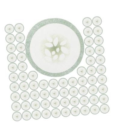 Healeved 200pcs Cucumber Eye Mask Women Eye Patches Women Eye Pads Eye Covers for Facials Eye Care Patches Cucumber Eye Pads Non-woven Eye Patches Eye Pads for Eye Care Eye Skincare Pads